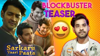 Sarkaru Vaari Paata hindi Teaser Trailer Reaction Review | Mahesh Babu | Aklesh Bhamore