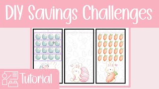 Tutorial: How to create Savings Challenges in Canva