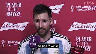 Download Mp3 Argentina v Mexico Budweiser Player of the Match Lionel Messi FIFAWorldCup