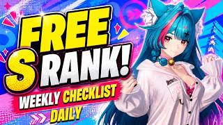 Don’t make These Mistakes! Complete Weekly/Daily Checklist + Free S Rank Selector Guide