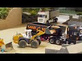 Crazy RC Wheel load driver loading 1/14 scale rc dump truck at MTC Osnabrück