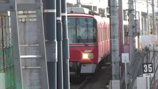 名鉄3500系3501F改　普通犬山ゆき布袋駅到着