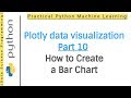 Plotly Data Visualization in Python - Part 10 | How to Create a bar chart in Plotly