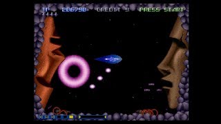 グラディウス外伝(プレイステーション クラシック収録タイトル)ノーコン1周 ファルシオンβ(Gradius gaiden falchionβ)