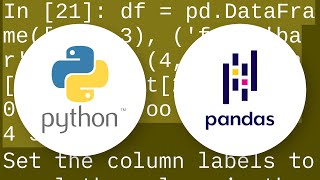 Convert row to column header for Pandas DataFrame,
