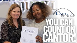 Lawana’s Client Shares the Truth About Working With Cantor Injury Law
