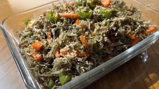 Stir-fried anchovies. How to make simple korean side dish. Lunch box side dishes. Myeolchibokk-eum