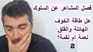 فصل السلوك عن المشاعر .هل طاقة الخوف والقلق العام نعمة أم نقمة؟ 2