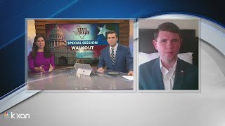 Rep. James Talarico on Dems leaving special session