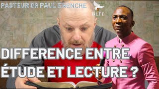 L’IMPORTANCE DE LA RECHERCHE ET DE L’ÉTUDE DE LA PAROLE DE DIEU || DR PASTEUR PAUL ENENCHE