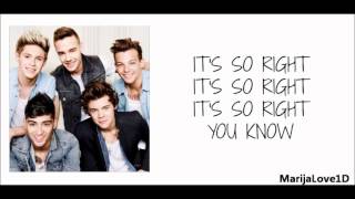 One Direction - Little Black Dress (Lyrics) (Album Midnight Memories)