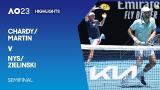 Chardy/Martin v Nys/Zielinski Highlights | Australian Open 2023 Semifinal