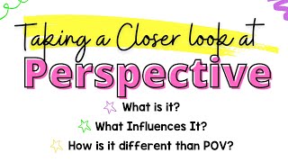 Understanding Perspective Mini Lesson