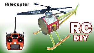 #How to make Remote Control Helicopter | DIY Helicopter at home  | flying drone ideas