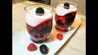 Летний Десерт  ГЛАМУРНАЯ ЯГОДКА. Вкуснейший!   Summer Dessert