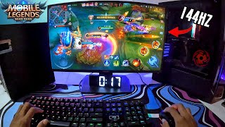 (POV) Mobile Legends 120fps PC Handcam😴 | Mouse \u0026 Keyboard🔥