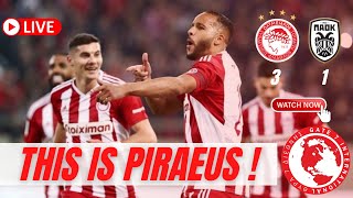 OLYMPIACOS vs PAOK 3-1 ! Back from hell !
