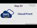 Day22 - AWS - CloudFront || AWS For Beginners || AWS Zero To Hero