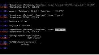 Python 3 Tutorial - String Formatting