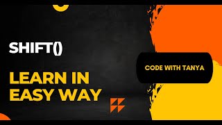 Shift() method in Array | How to Remove First Element from an Array | JavaScript Interview Question