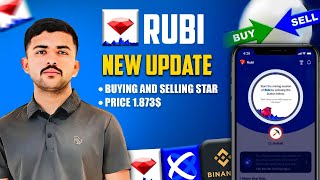 Rubi Network Buying And Selling Start | Rubi New Update | Rubi New Price | Rubi launching date | Rub