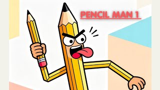 The Ultimate Pencil Transformation Loop! Pencil Man (Part 1) ✏️🔥