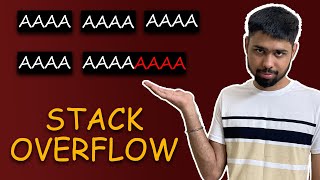 Understanding Stack Overflow Vulnerability || Binary Exploitation - 0x4