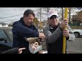 trump supporters protest against whoopi goldberg outside bakery in staten island