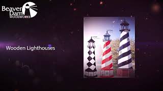 Beautiful Lawn Lighthouses