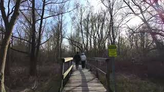 Rouge Valley Trail from 16th to 14th Ave. in Toronto - 13KM Walking Tour on a Spring Evening | 4KHDR