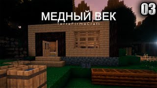 ПЕРВОБЫТНЫЙ МИР • Медный Век #3 • Прохождение TerraFirmaCraft