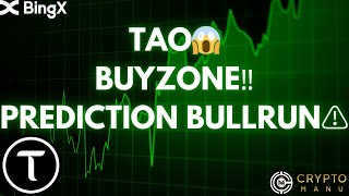 BITTENSOR TAO🚀‼️ BUYZONE! PUMP TO 1XXX$ IN 2025?🤔🤑