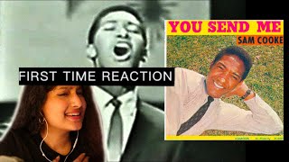 IN LOVE WITH HIM AND HIS VOICE!! | FIRST TIME REACTION | Sam Cooke - You Send Me (Live)