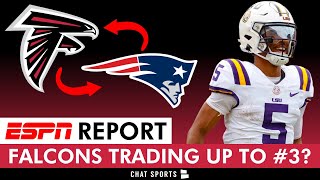 REPORT: Patriots Open To Trading #3 Pick; Falcons Rumored To Be Interested In Trade | Falcons Rumors