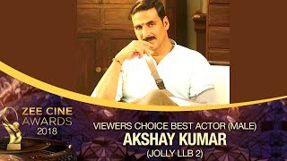 Akshay Kumar | Viewers Choice Best Actor Male | Zee Cine Awards 2018