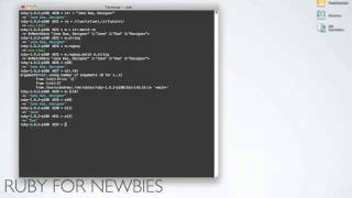 Ruby for Newbies Regular Expression