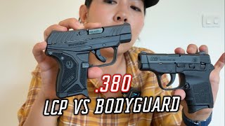 เปรียบเทียบ LCP II \u0026 Smith Bodyguard ปืนพกซ่อนขนาด .380