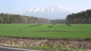 岩手県雫石町　岩手山　小岩井農場付近より　2014年5月3日