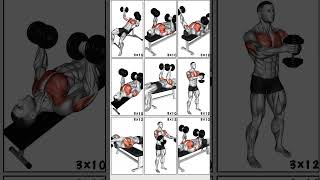 9 Powerful Dumbell Chest Workout To Transform Upper Body Workout Chestworkout Exercise