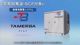 【非常用電源・BCP対策】産業用蓄電システム TAMERBA(タメルバ)