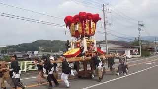 【2015年10月4日】久保の下太鼓台～鉾八幡宮にて～