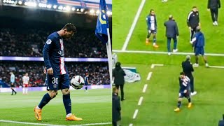 Lionel Messi reaction vs PSG fans booed on his return to PSG | PSG VS Ajaccio