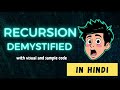 Python Recursion Finally Explained for Beginners | Call Stack Visualized (Part 1)