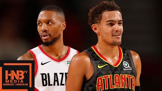 Atlanta Hawks vs Portland Trail Blazers - Full Game Highlights | November 10, 2019-20 NBA Season