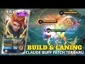 UPDATE !! CARA MAIN & LANING CLAUDE BUFF TERBARU SEPERTI PENJOKI! PAKAI SET EMBLEM TERBARU! - MLBB