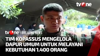 Tim Kopassus Mengelola Dapur Umum untuk Pengungsi Korban Gempa | tvOne