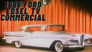 1958 Ford Edsel TV Commercial | Vintage Cars | Old Cars | Vintage Ads | Retro TV