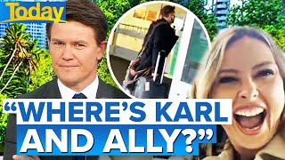 Mystery on Today set as Karl, Ally and Brooke disappear | Today Show Australia
