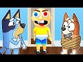 Bluey & Bingo ESCAPE EVIL DAYCARE!