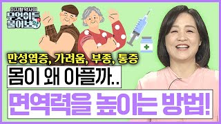 몸은 대체 왜 아픈 걸까?  염증과 질병에 간지럽고 붓는 내 몸.. 면역력을 높이는 방법!! [이지향 약사의 무엇이든 물어보약 24 마지막 화]